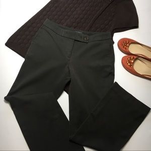Talbots Signature Boot Cut Trousers in Green